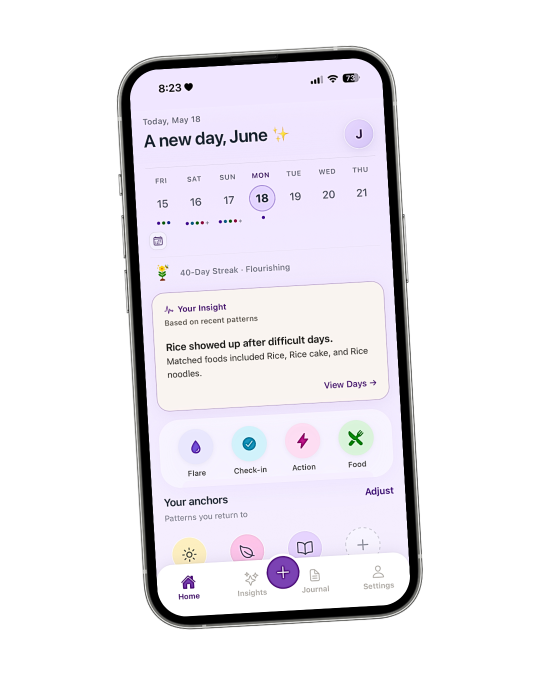 fern app on a phone